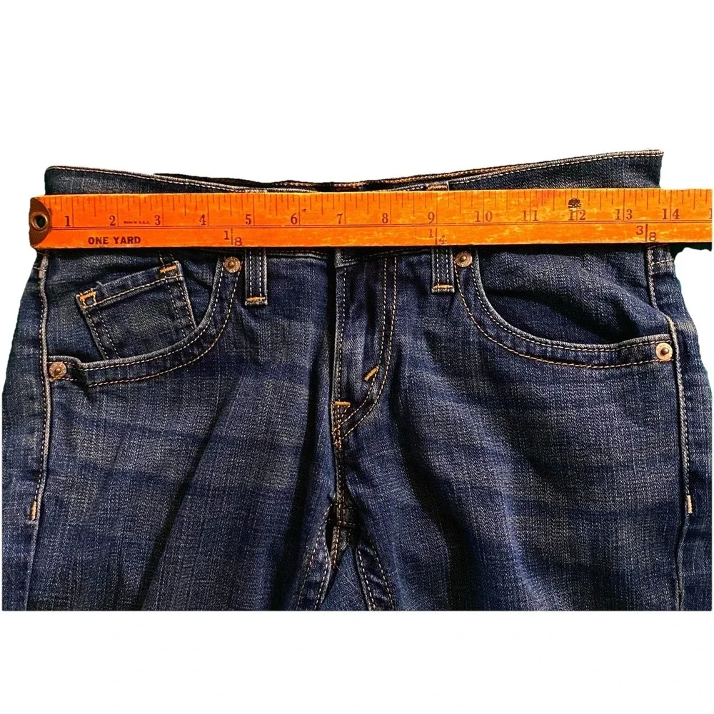 VTG Levi's 528 Curvy Cut Bootcut Jeans Women 1M Low Rise Med Wash 28x27 Y2K